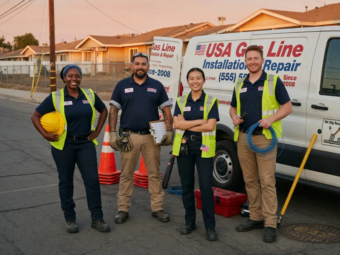 Gas Line Installation company in Nelsonville, WI